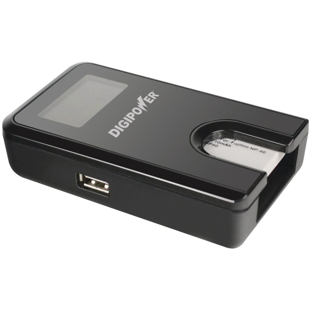 Digipower Patented Plateless Design Digital Cam Travel Charger 4 Sony Batteries